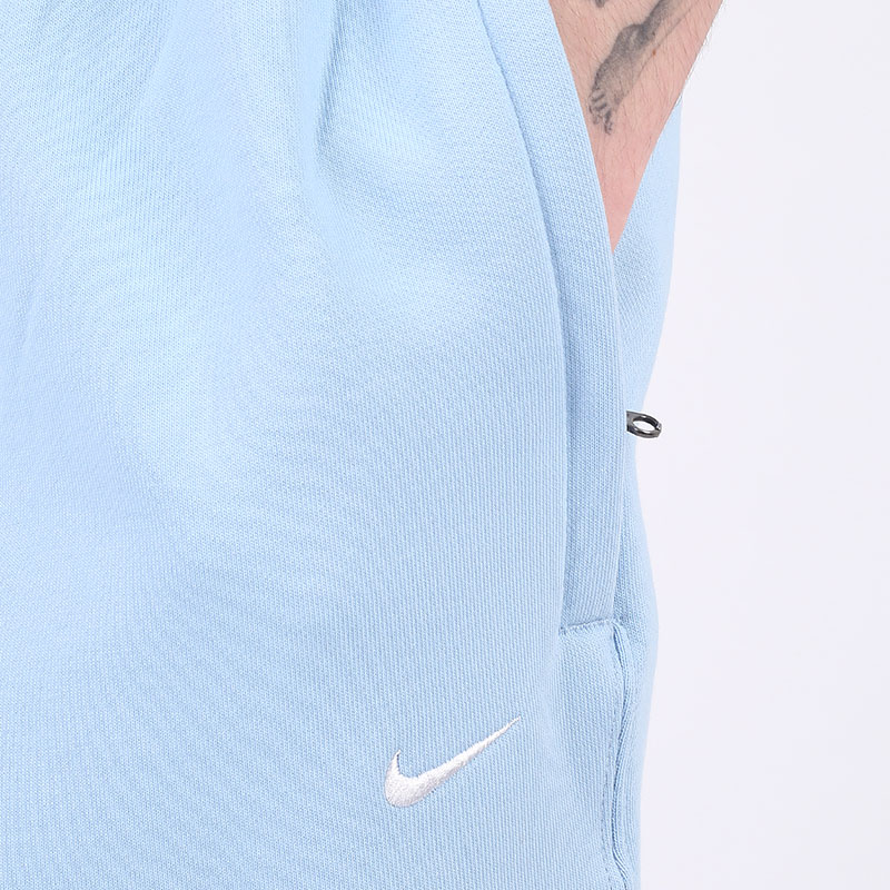 мужские голубые брюки Nike NRG Fleece Pants CW5460-436 - цена, описание, фото 4